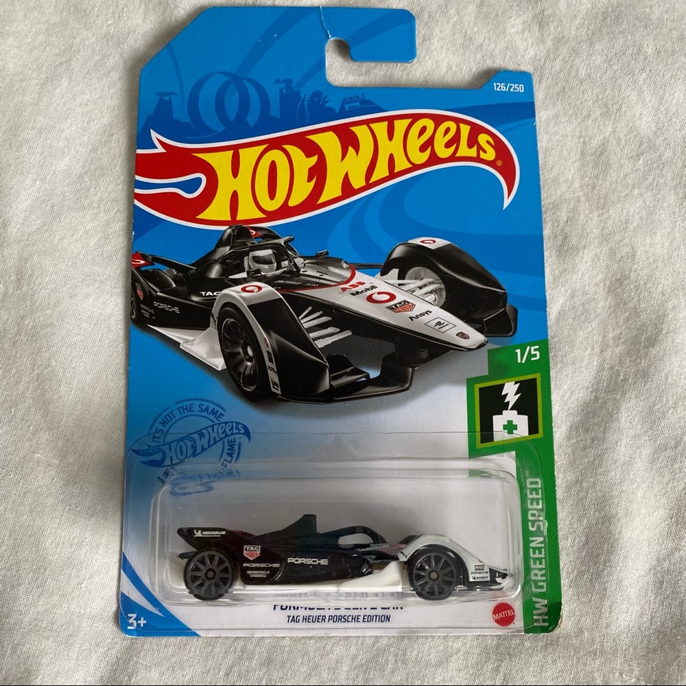 Hot Wheels Formula E Gen 2 Tag Heuer Porsche Edition HW Green Speed